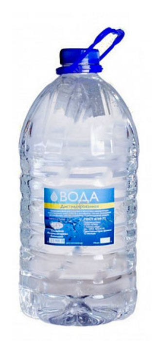 Вода дистилированная, 5 л