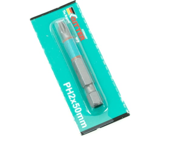 Бита Ritter WP PH 2x50 мм  магнитные (сталь S2) (10 шт. лента RSC, 1шт инд. упаковка) (1200/300/10),
