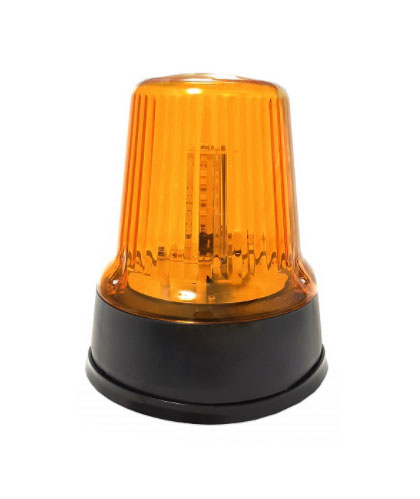 Маяк МИ 05 LED жел. светодиодный импульсный на болтах (от 9В до 35В)САКУРА