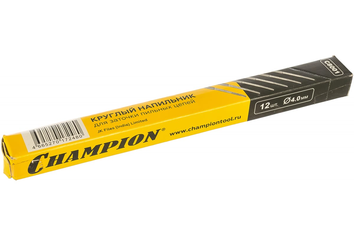 Напильник CHAMPION 4,0 (12 шт)