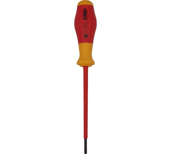 Отвертка диэлектрическая шлицевая SL 3,0,  Felo 91303090
