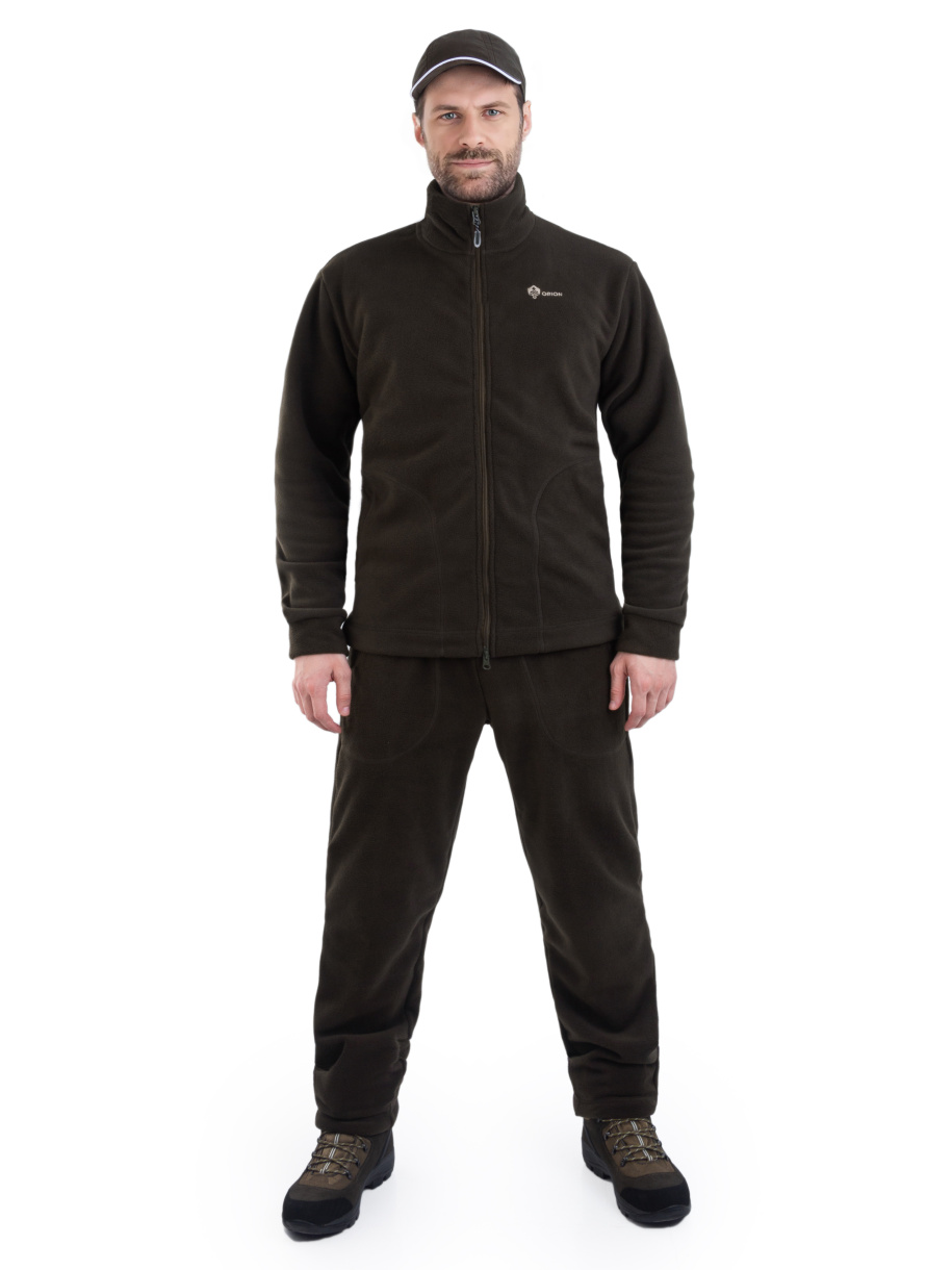 Костюм флисовый "Никс" коричневый