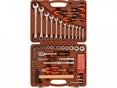 Универсальный набор инструментов 1/4" и 1/2"DR, 88 предметов, Ombra OMT88S