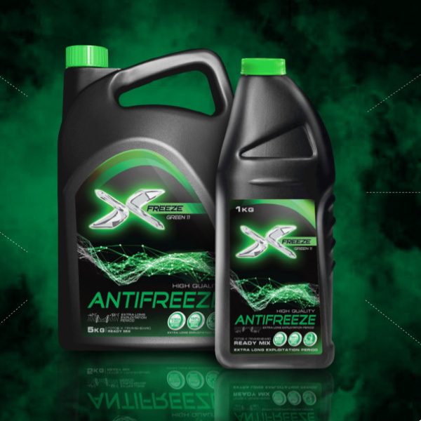 Антифриз X-Freeze Green/Classic (-40) зеленый G11 5кг