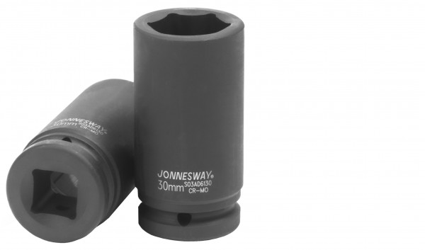 Головка торцевая ударная глубокая 3/4"DR, 30 мм, Jonnesway S03AD6130