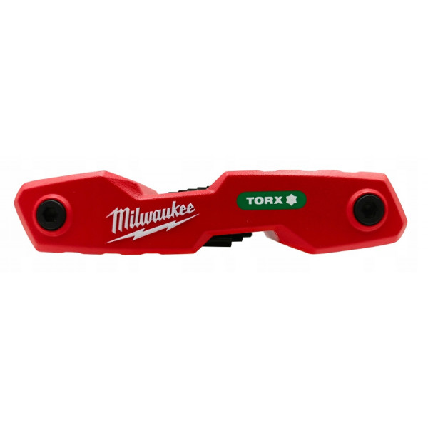 Набор шестигранных ключей Torx (Т9-Т40), 8 предметов (складной), Milwaukee 4932480979