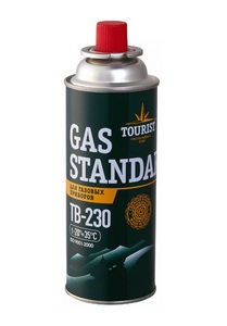 Газ для портативных плит 220гр. "Tourist" STANDARD (уп. 28 шт.)