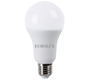 Лампа светодиодная LL-E-A60-15W-230-4K-E27 (груша, 15Вт, нейтр., Е27) Eurolux