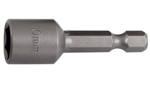 Бита с торцовой головкой Нат-драйвер магнитная (10 мм; 48 мм; 1/4”) Stayer