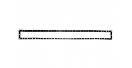 Прокладка бака радиатора К-700 резино-пробка 700-13.01.035 (черная)