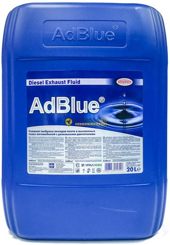 Жидкость для систем SCR диз.двиг. AdBlue (мочевина) 20л. (в п/э кан.)