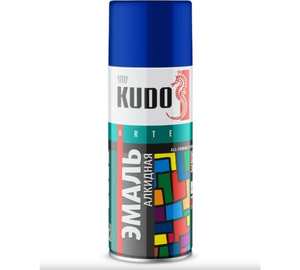 Краска-аэрозоль синяя 520 мл, KUDO KU-1011