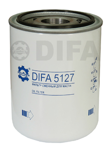 Фильтр масляный металлический корпус ДИФА М 5127  (HF6177 /CCA301ECD1/ P550148/сливнойКГС0115440)