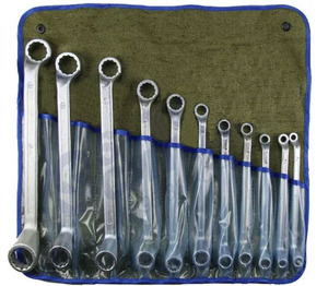 Набор ключей накидных двуст 11 шт (8-32мм) в сумке КЗСМИ