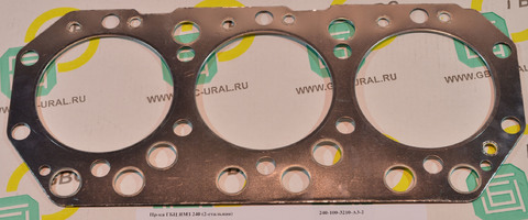 Прокладка ГБЦ ЯМЗ-240 общая (240-1003210) 2- сталь