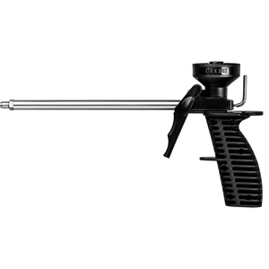 Пистолет для монтажной пены черный (металл. рукоять)