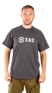 Футболка 7.62 Logo T-Shirt (Лого) (хлопок, серый) 7TS-01GR 