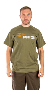 Футболка PRIDE Logo T-Shirt (Лого) (хлопок, хаки)