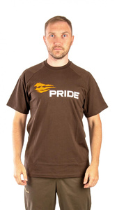 Футболка PRIDE Logo T-Shirt (Лого)(хлопок, т.коричневый)