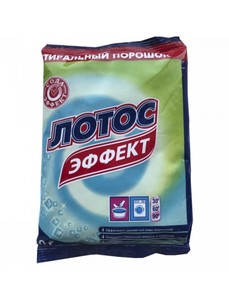 Порошок стиральный автомат ЛОТОС-ЭФФЕКТ, 400 гр (40 шт. в кор)