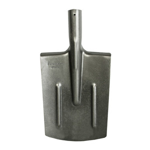 Лопата штыковая прямоугольная (ЛКП) рельсовая сталь с ребрами жесткости K-3 (d-38мм) 700гр 