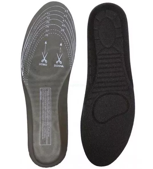 Стельки для повседневной обуви безразмерные черные